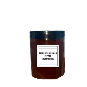 Authentic Ghanaian Shito / Chilli Pepper Sauce | Best seller (Vegan Shito Options available)