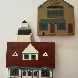 1987 Cat&#39;s Meow Maine Christmas Series