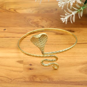Handmade snake armlet bracelet, snake tribal amrlet bohemian bracelet, Boho adjustable armlet jewellery,snake upper arm bracelet.