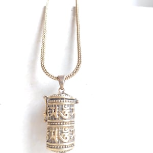 Om printed brass bohemian secret bottle box pendant for his her,designer dibbi box small size locket pendant