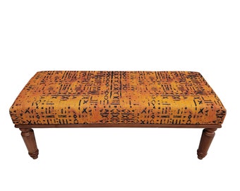 Piano bench, Ottoman bench, Bedroom bench, Covered bench, Bench with cushion, Footstool bench, Living room bench, Primitive bench, RSBORANGE