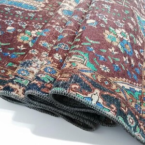 Office Gift For Home, Kitchen Rug, Indoor Non-Slip Rug, Dinigroom Rug, Chenille Cotton Rug, Premium Quality Rug, Washable Rug, Brown Rug