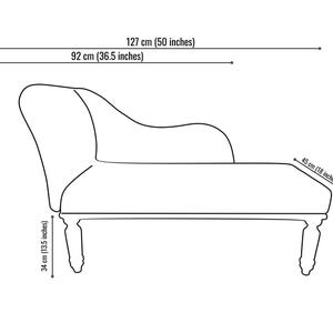 a sofa with a curved backrest and armrests.
