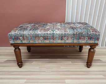 Primitive bench, Hallway bench, Accent bench, Upholstered bench, Ottoman bench, Bedroom furniture, Dining bench, Turkish bench, RSB 01