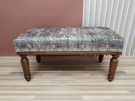 Primitive bench, Hallway bench, Accent bench, Upholstered bench, Ottoman bench, Bedroom furniture, Dining bench, Turkish bench, RSB 01