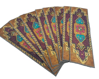 stair treads mat, machine washable runner stair rug, bohemian rug, easy to clean rug, runner rug, non slip rug, anti-slip stair rug,RS 676-0