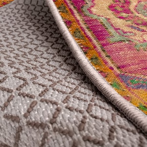 artistic rug decor, summer vibe mat, cozy stair rug, premium print rug, orange home decor, cute runner rug, soft stair mats, RS 300