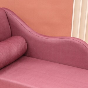 Wine red lounge, Swanky home decor, Romantic furniture, Fascinating daybed, Fireside cuddling sofa, Boho chaise lounge, Modern lounge chair