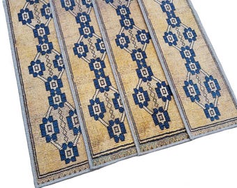 stairs protector rug, soft textured rug, stair step rug, stairs runner rug, housewarming rug, stairs cover, fall decor rug, rustic rug, RS92