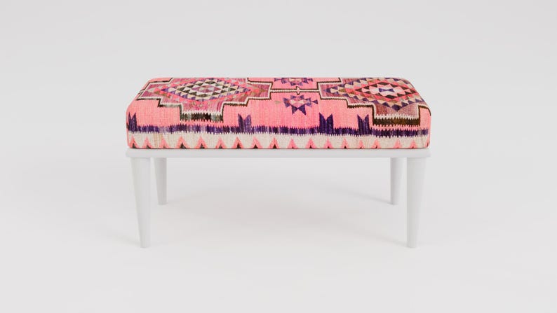 Wood work bench, Pink bench, Piano bench, Sitting bench, Dining bench, Kitchen bench, Entry bench, Hallway bench, Tufted bench, RSB 66