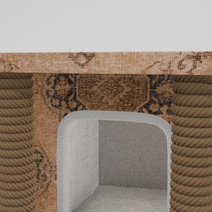 Whimsical cat house, Pet safe furniture, Unique pet bed, Cozy hideaway, Aesthetic cat house, Playful accessories, Portable cat house