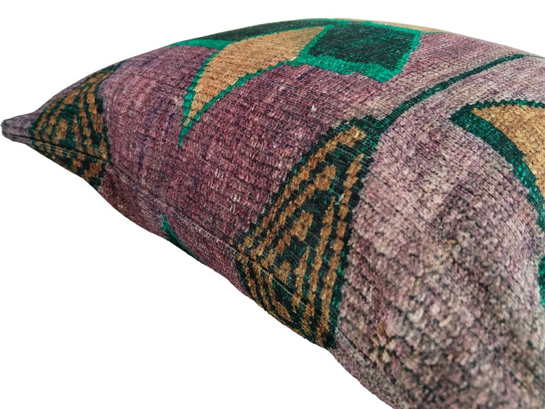 retro pillow, couch cushion, handmade pillow, aesthetic pillow, fabric throw pillow, oushak cushion, printed pillow, chic pillow, RS 929-0