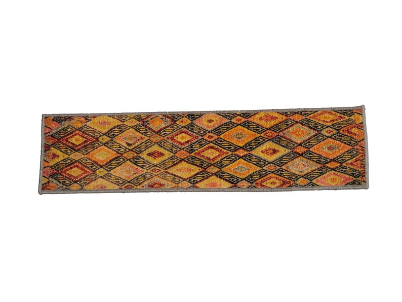 rug stair mat, washable rug, stair treads mat, bohemian rug, easy to clean rug, runner rug, non slip rug, anti-slip stair rug, RS 663-0 Active Restock requests: 0
Phot