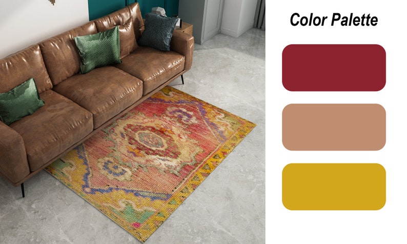 Entrway Rug, Hallway Rug, Ktichen Non-Slip Rug, Hand Tufted Rug, Chenille Cotton Rug, Long Size Rug, Area Rug, Machine Washable, Natural Rug