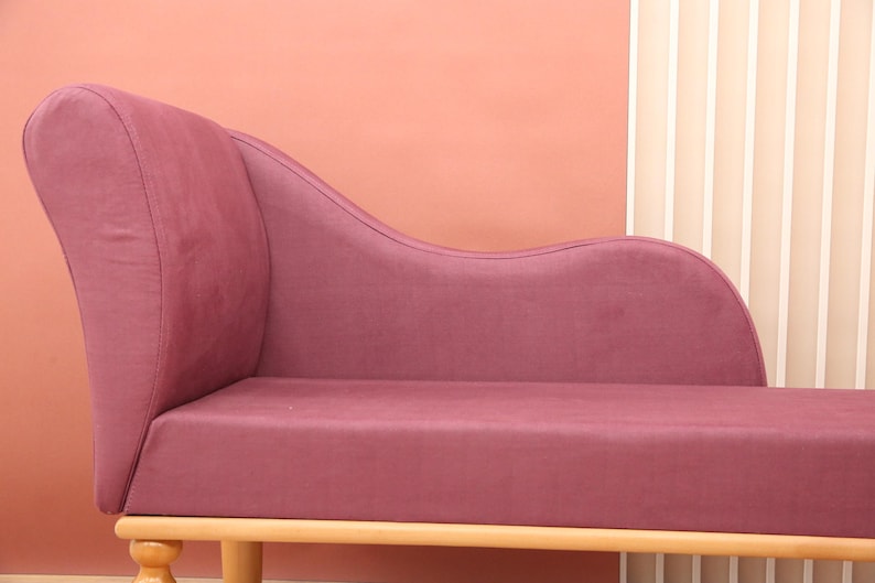 Wine red lounge, Swanky home decor, Romantic furniture, Fascinating daybed, Fireside cuddling sofa, Boho chaise lounge, Modern lounge chair