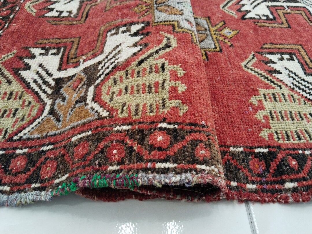 Tinx Living Room Rug Charming Tiny Rug, Handmade Wool Rug, Vintage Oushak Rug, Coastal Rug ...