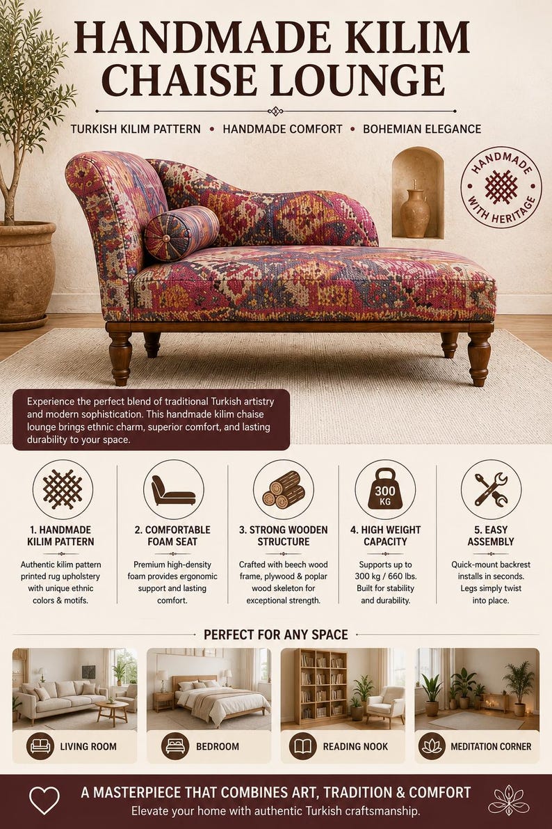 a flyer for a furniture store with a couch
