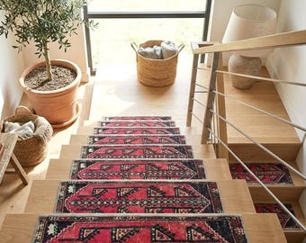anti-slip runner mat, easy to clean, non-slip backin bag, stair mat, rug mat, stair step mat, washable rug, stair treads, rustic rug,RS875-0