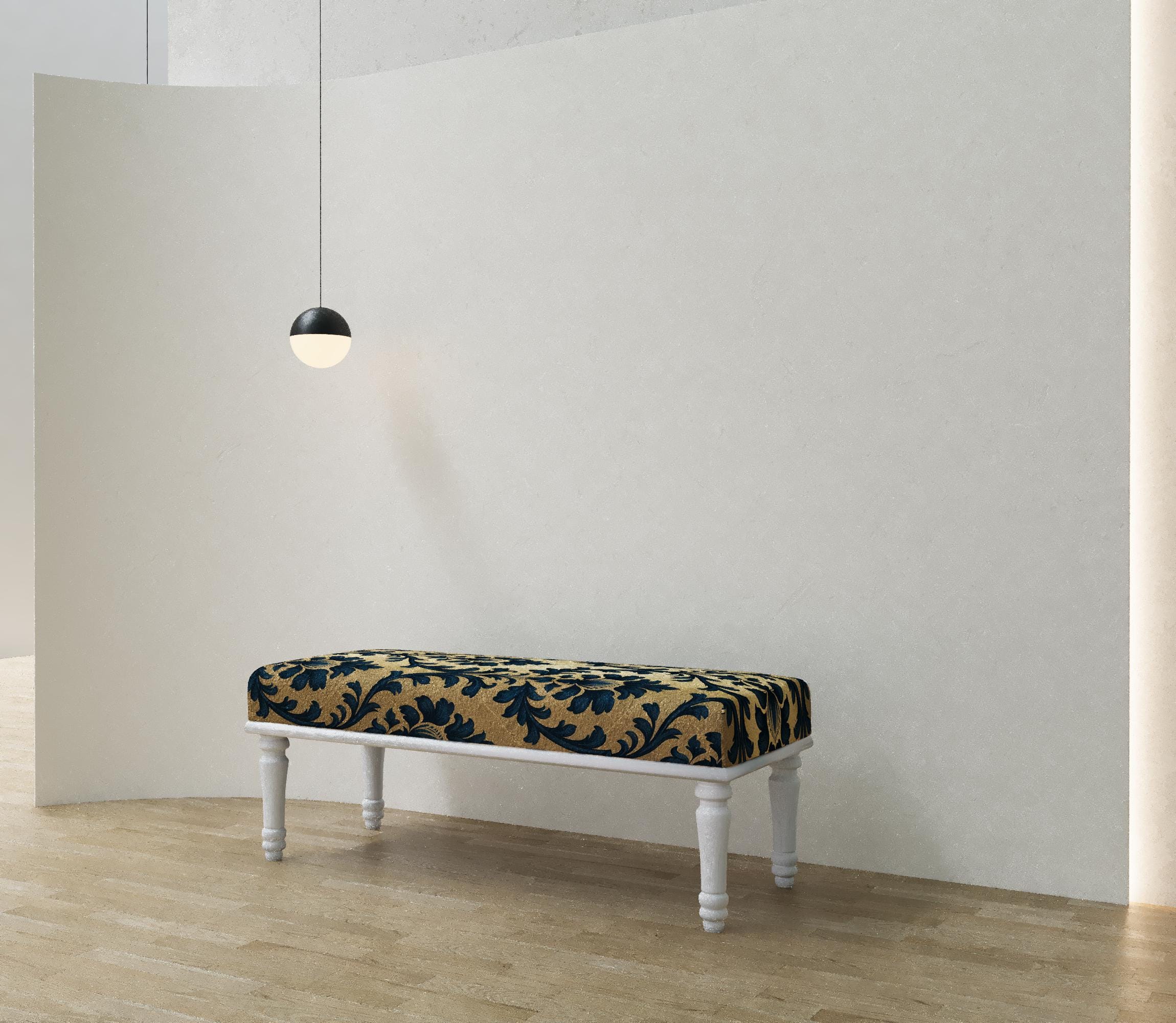 家具 Aaron Bell ルネッサンススタイルのプーフ、スタイリッシュな家具、オットマン