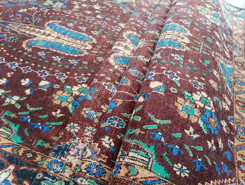 Office Gift For Home, Kitchen Rug, Indoor Non-Slip Rug, Dinigroom Rug, Chenille Cotton Rug, Premium Quality Rug, Washable Rug, Brown Rug