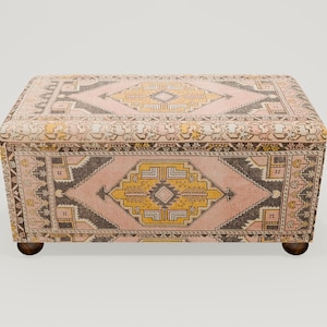 Pinky storage, Authentic bench, Ottoman storage, Entryway bench, Daily use storage, Bench for saloon, Cozy shoe bench, Rustic bench, RS 57-0