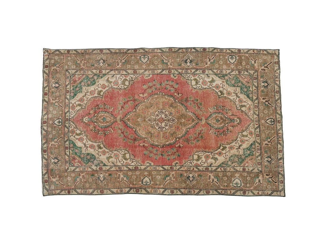 Turkish Handmade Rug, Primitive Rug, Hall Rug, Oriental Vintage Rug ...
