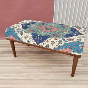 Banco multicolor, Organizador de entrada, Muebles de alta gama, Banco de noche, Puf duradero, Asientos cómodos, Silla cómoda, RSB 277