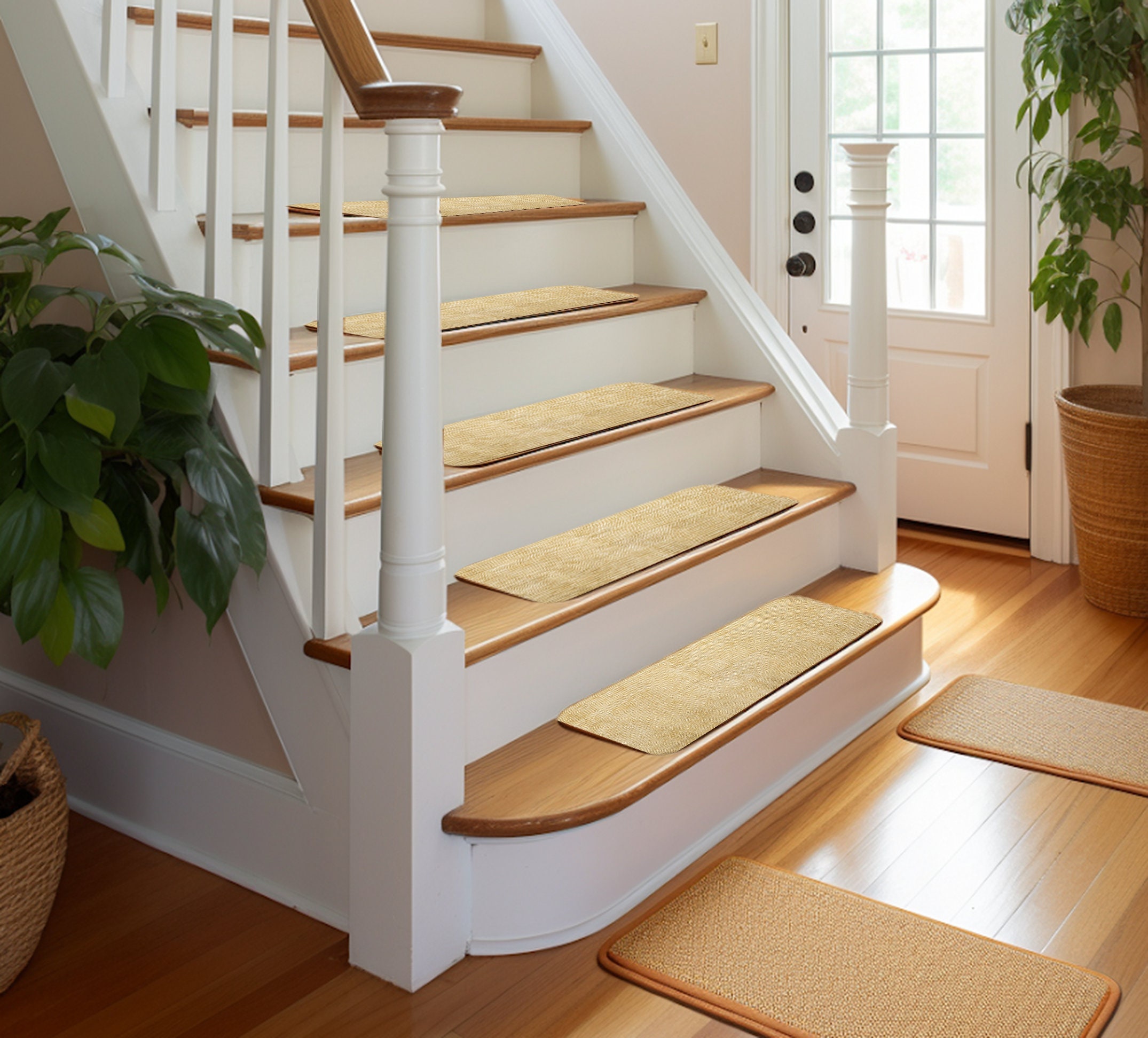 Outdoor Step Rugs Non-slip Stair Rugs, Traditional Rug, Wooden Steps, Stair Runners ...