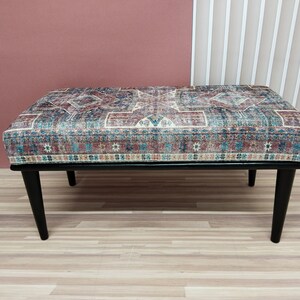 Primitive bench, Hallway bench, Accent bench, Upholstered bench, Ottoman bench, Bedroom furniture, Dining bench, Turkish bench, RSB 01