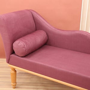 Wine red lounge, Swanky home decor, Romantic furniture, Fascinating daybed, Fireside cuddling sofa, Boho chaise lounge, Modern lounge chair