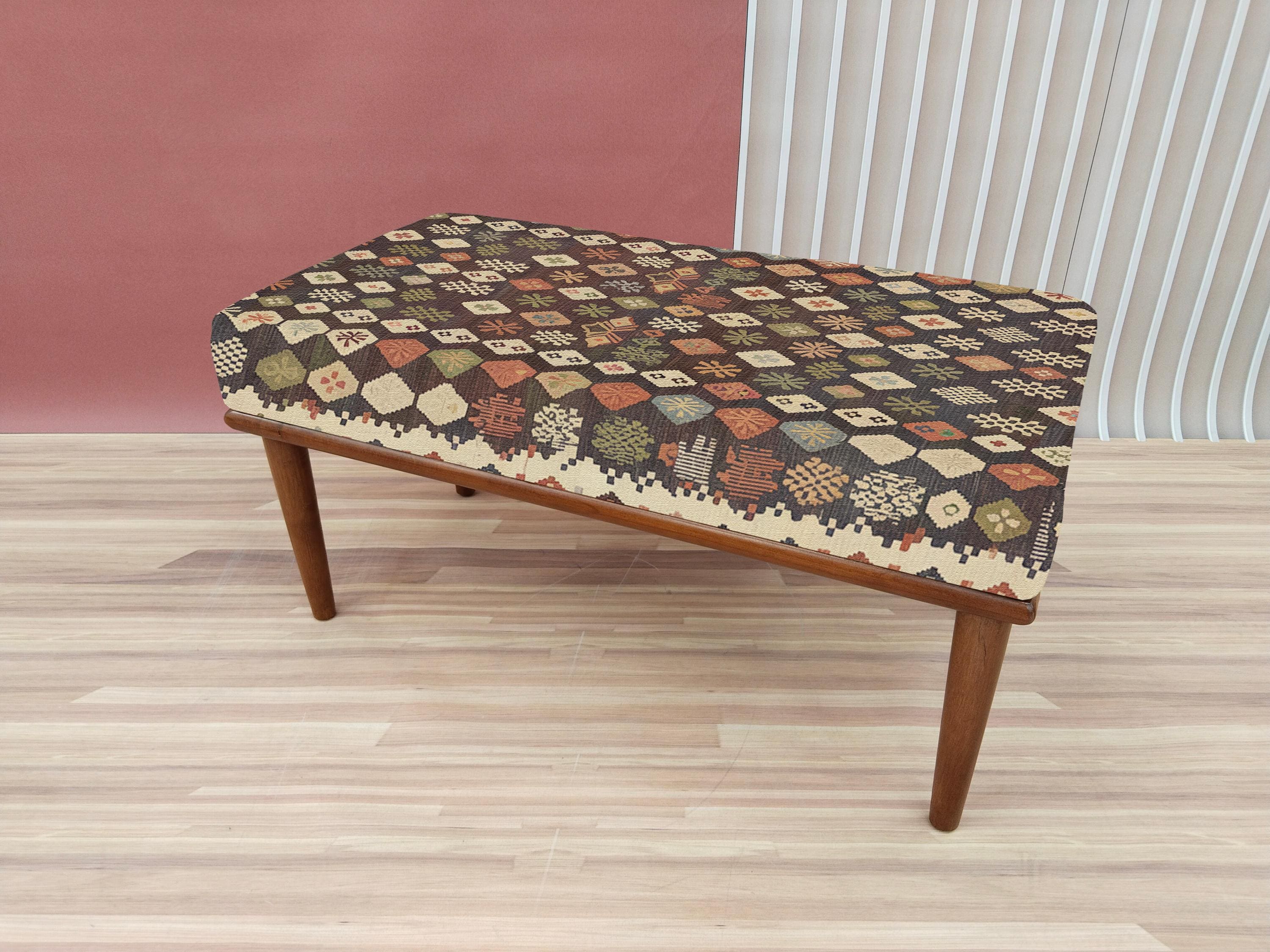 Dark Wood Bench, Aesthetic Bench, Long Seat Bench, Outdoor Furniture ...