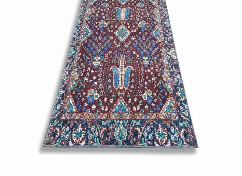 Office Gift For Home, Kitchen Rug, Indoor Non-Slip Rug, Dinigroom Rug, Chenille Cotton Rug, Premium Quality Rug, Washable Rug, Brown Rug