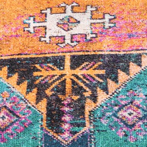 Ethnic Rug, Turkish Cotton Rug, Gothic Rug, Chenille Cotton Rug, Bathroom Rug, Long Size Rug, Non-Slip, Machine Washable, Traditional Rug