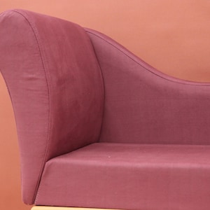 Wine red lounge, Swanky home decor, Romantic furniture, Fascinating daybed, Fireside cuddling sofa, Boho chaise lounge, Modern lounge chair