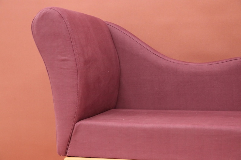 Wine red lounge, Swanky home decor, Romantic furniture, Fascinating daybed, Fireside cuddling sofa, Boho chaise lounge, Modern lounge chair