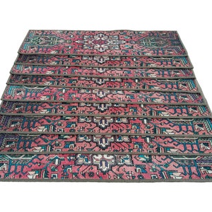 stairs runner rug, machine washable rug, ottoman bench, farmhouse runner rug, stairs carpet, rug runners, moroccon stair rug, RS 7-1