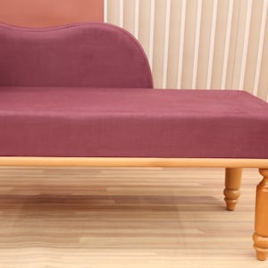 Wine red lounge, Swanky home decor, Romantic furniture, Fascinating daybed, Fireside cuddling sofa, Boho chaise lounge, Modern lounge chair