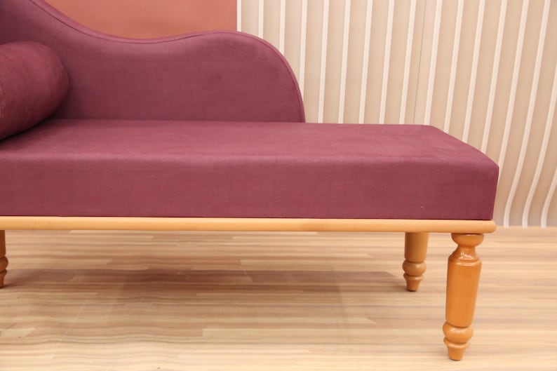 Wine red lounge, Swanky home decor, Romantic furniture, Fascinating daybed, Fireside cuddling sofa, Boho chaise lounge, Modern lounge chair