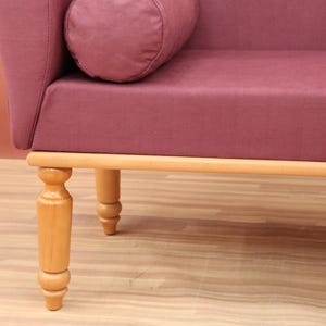 Wine red lounge, Swanky home decor, Romantic furniture, Fascinating daybed, Fireside cuddling sofa, Boho chaise lounge, Modern lounge chair