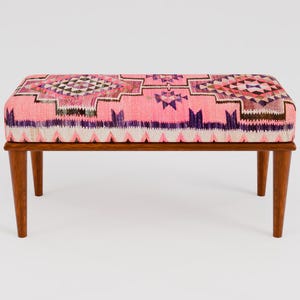 Wood work bench, Pink bench, Piano bench, Sitting bench, Dining bench, Kitchen bench, Entry bench, Hallway bench, Tufted bench, RSB 66
