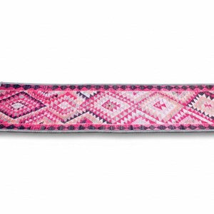 stairs runner rug, pink rug for stairs, retro rug, herki rug print, ikat rug, aesthetic rug, boho decor rug, pastel rug, steps rug, RS 70