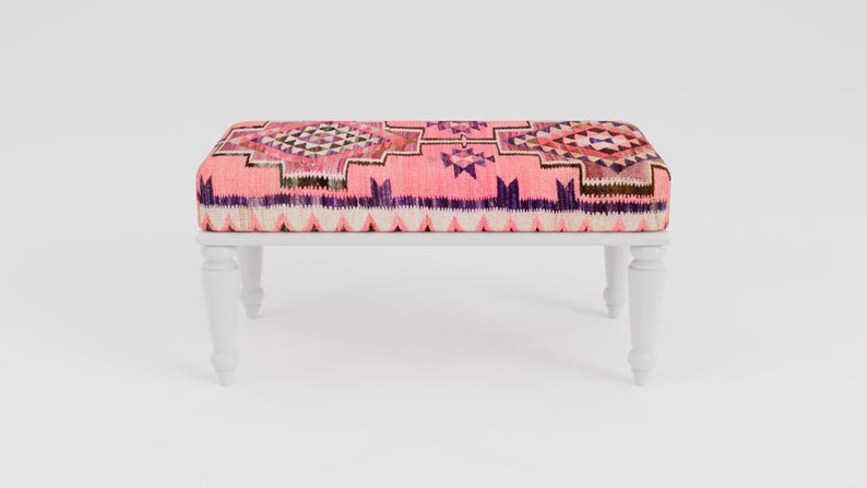 Wood work bench, Pink bench, Piano bench, Sitting bench, Dining bench, Kitchen bench, Entry bench, Hallway bench, Tufted bench, RSB 66
