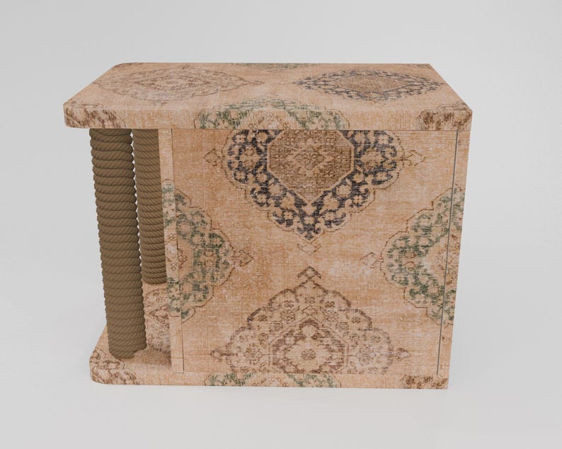 Whimsical cat house, Pet safe furniture, Unique pet bed, Cozy hideaway, Aesthetic cat house, Playful accessories, Portable cat house
