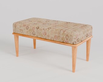 Sitting bench, Dining bench, Ottoman bench, New rug bench, Upholstered bench, Bohemian bench, Soft bench, Ottoman coffee table, RSB 25