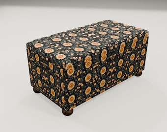 Long lasting bench, Storage bench, Living room bench, Shoe bench, Sitting ottoman bench, Upholstered truck, Decorative bench RS 123