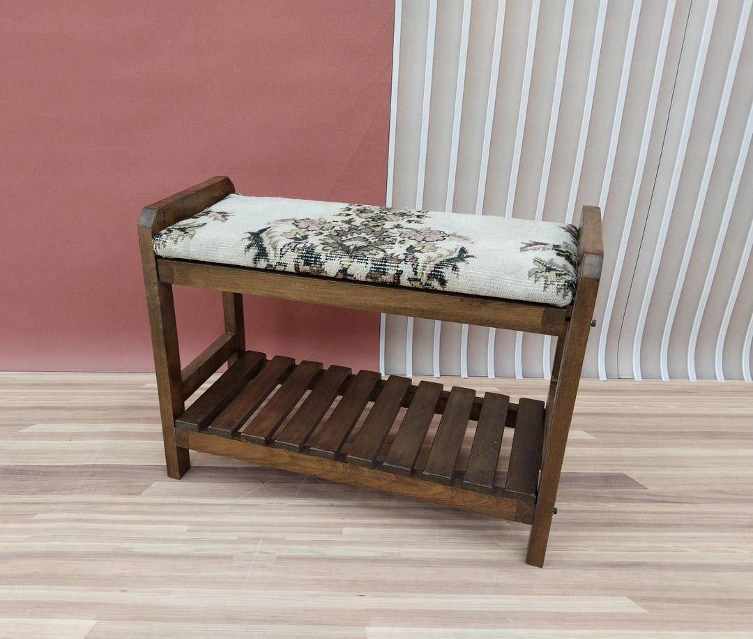 Space Saver Bench, Under Bench Storage, Shoe Rack Bench, Sneakers Unit ...