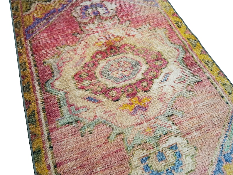 Entrway Rug, Hallway Rug, Ktichen Non-Slip Rug, Hand Tufted Rug, Chenille Cotton Rug, Long Size Rug, Area Rug, Machine Washable, Natural Rug