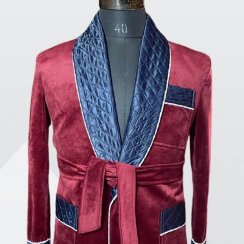 Mens Smoking Jacket Etsy mens-smoking-jacket-etsy