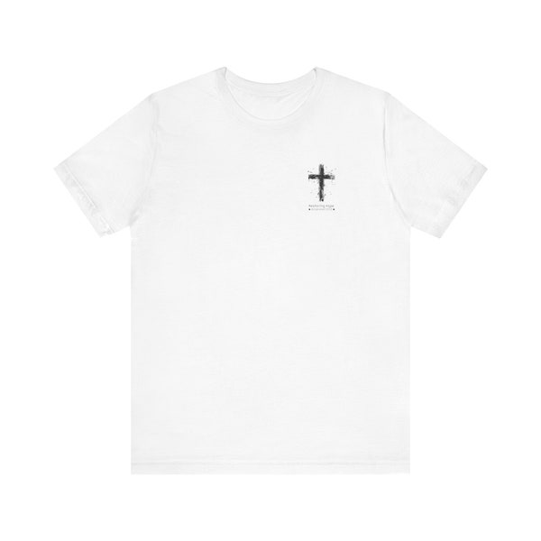 I Know Where My Strength Comes From - Philippians 4:13 Cross Graphic Tee