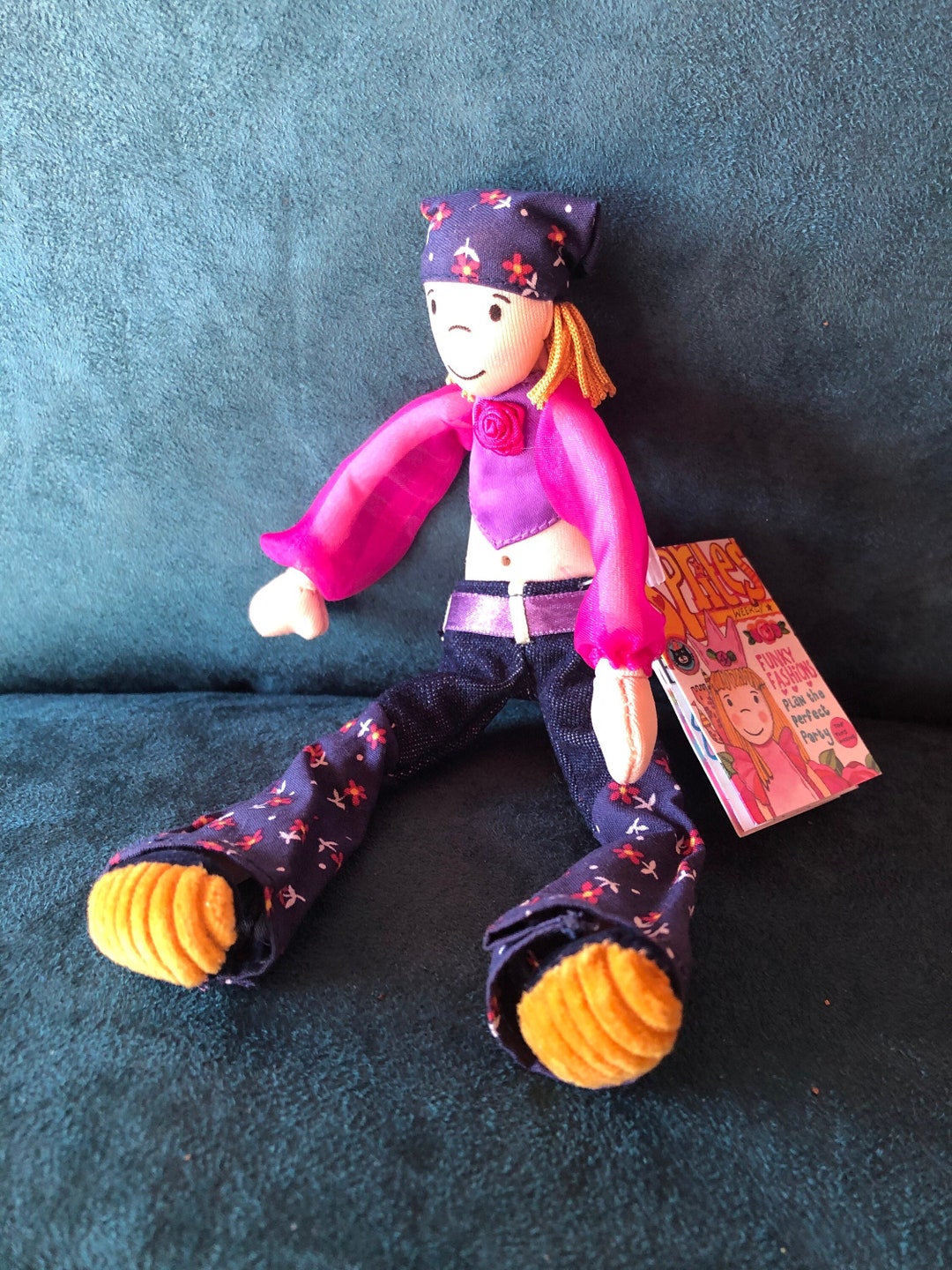 Jellycat Dressed Doll Soft Fabric British Style College Etsy